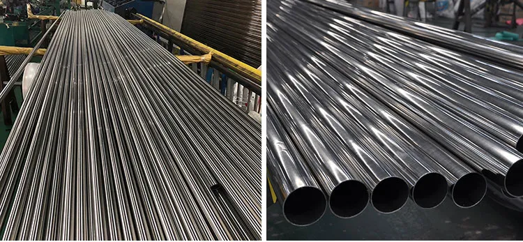 ASTM A249 A269 A213 A312 304 304L 316 316L 321 310 317 317L 347H সিউমলেস ওয়েল্ড স্টেইনলেস স্টীল পাইপ 1