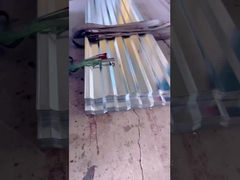 প্রি-পেইন্টড কালার লেপড জিআই শীট 4x8 ছাদ 18 20 22 গজ ধাতু corrugated